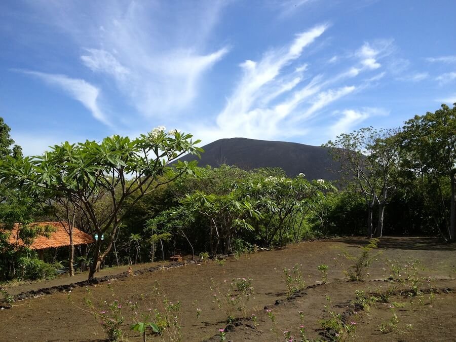 Cerro Negro seen from the ranger base