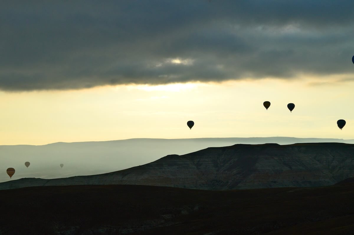 Hot Air Balloon Cappadocia Storm