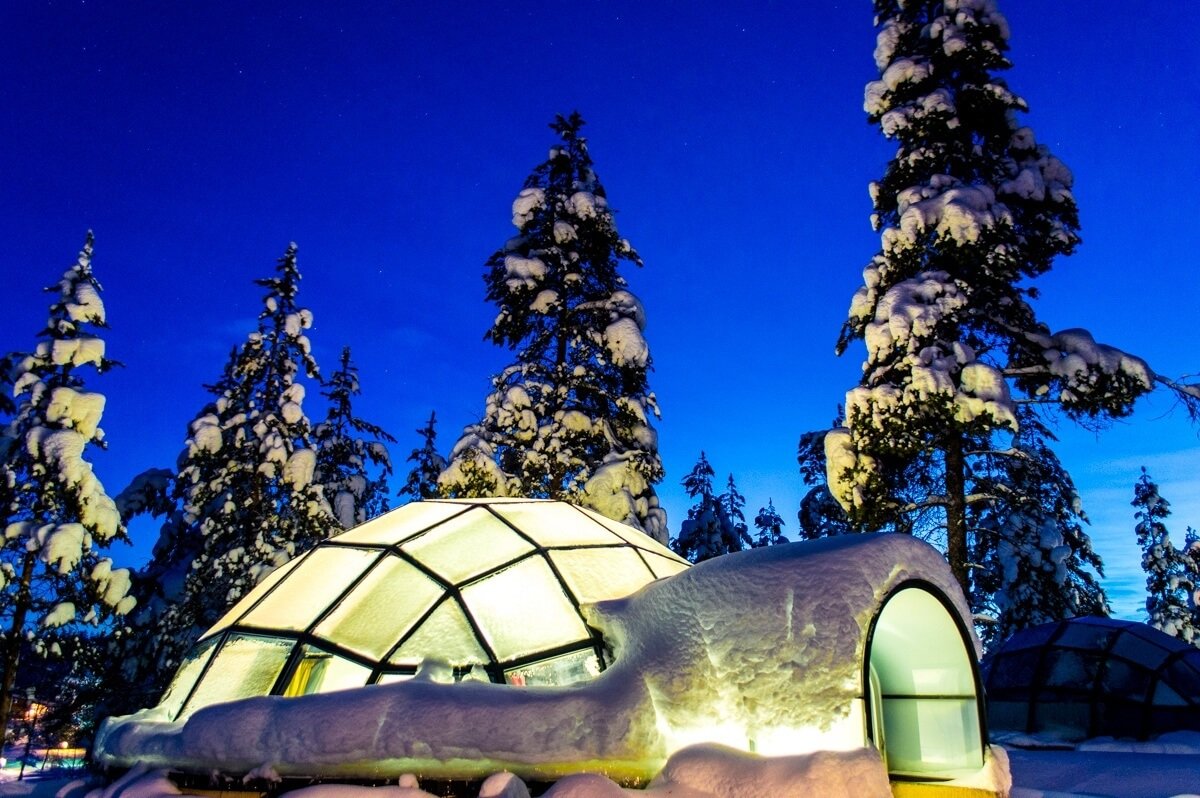 Resultado de imagen de Kakslauttanen Arctic Resort - Igloos and Chalets