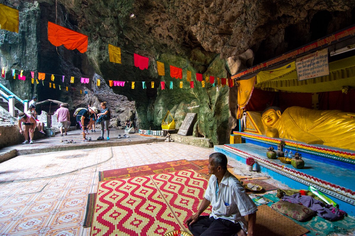 Sanctuary inside the Killing Caves of Battambang