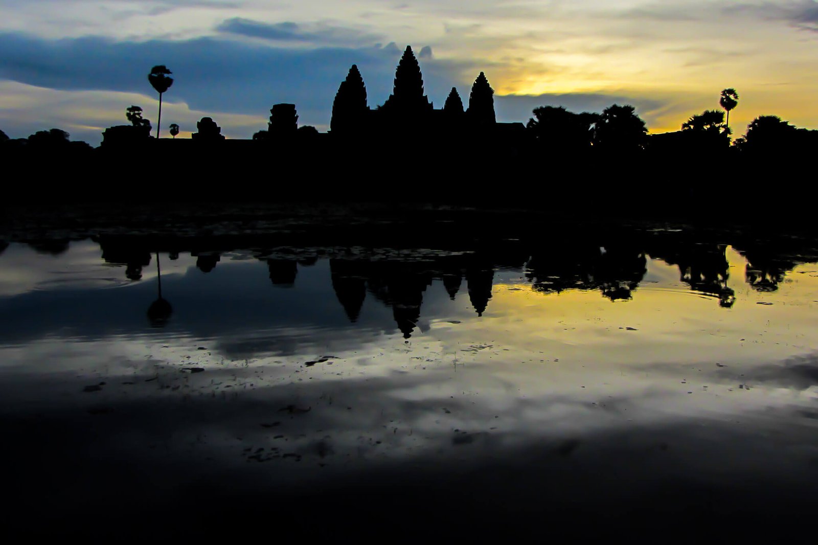 Sunrise at Angkor Wat. Last photo you'll see of a Temple on this article, promise!