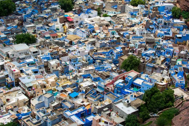 Blue city of Jodhpur, Rajhastan