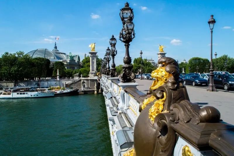 Pont Alexandre. Paris, City of Love