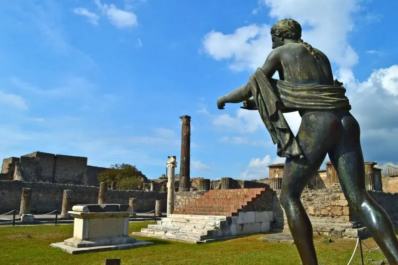 The Temple of Apollo at Pompeii