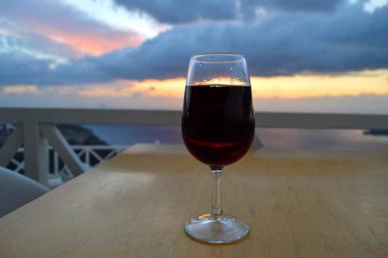 Wine at Santorini