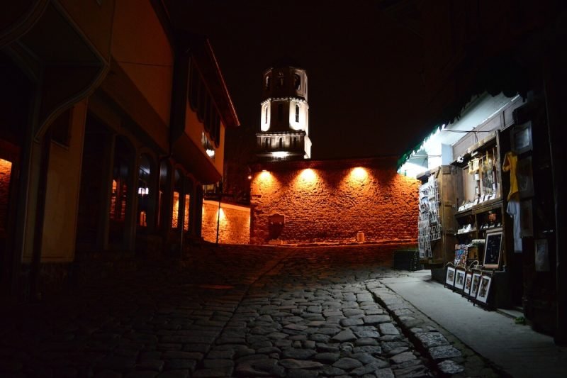 The historical center of Plovdiv