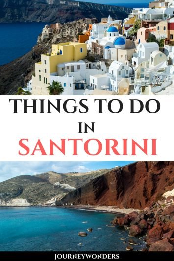 Things to Do and See in Santorini Greece Europe Travel