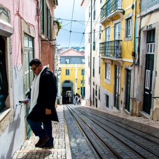 The Man of Wonders in Lisbon, Portugal