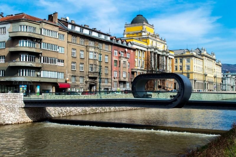 The architecture of Sarajevo, Bosnia