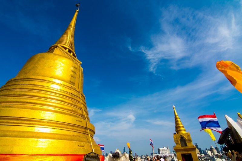 The Golden Mount temple in Bangkok