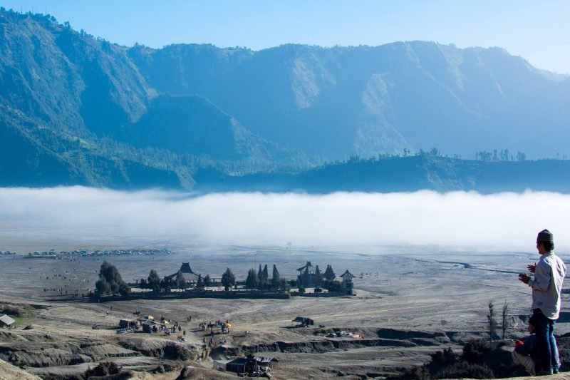 The Hindu Temple of Mount Bromo