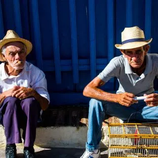 A couple of Cuban gentlemen in Trinidad