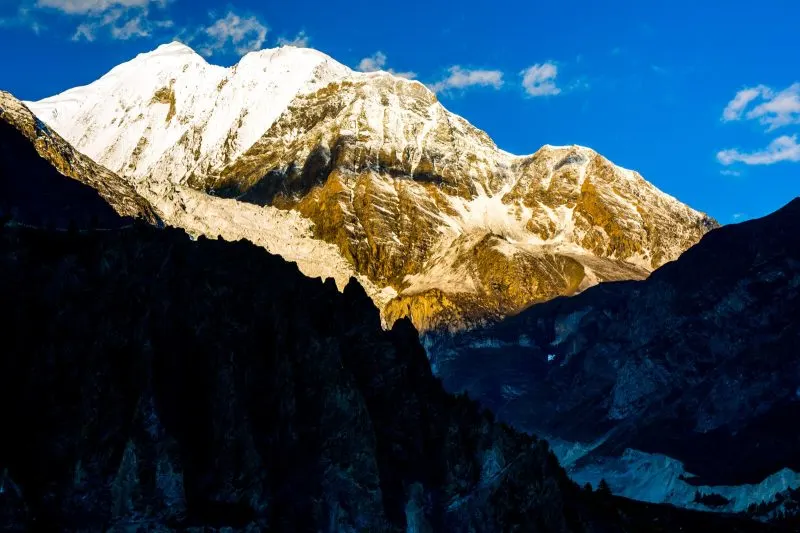 Sunrise of Wonders from Manang, Annapurna Circuit Trek