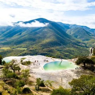 The Petrified Waterfalls of Hierve el Agua, Oaxaca