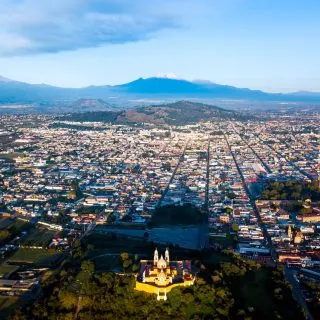 The Pyramid of Wonders, the Cholula Pyramid