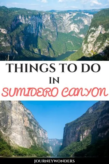 Things to do in Sumidero Canyon #Chiapas #Mexico #EcoTourism