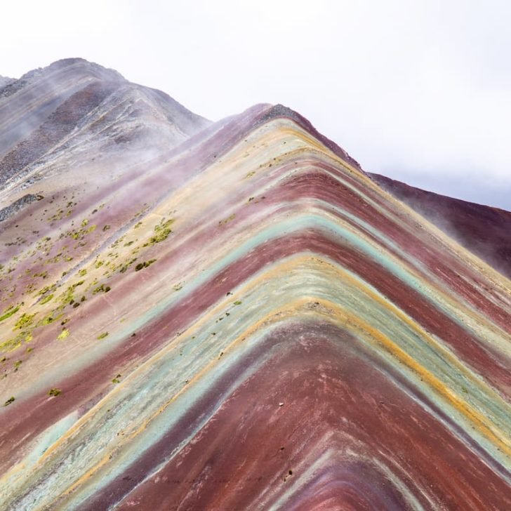 Rainbow Mountain in Peru