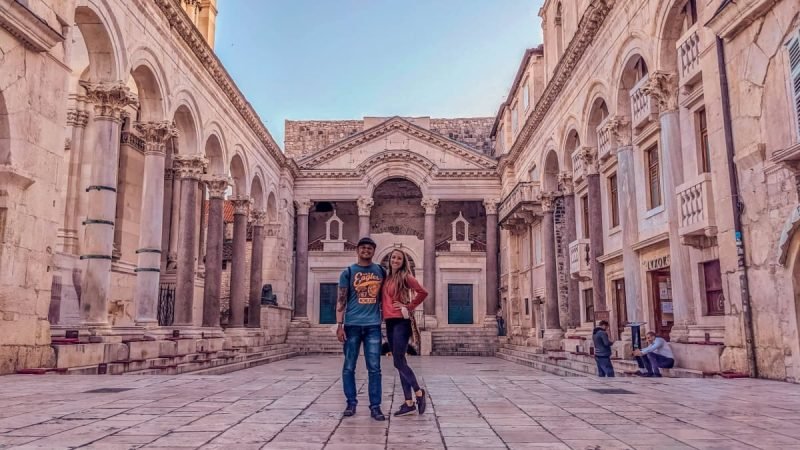 The Split Palace, an Unesco World Heritage Site