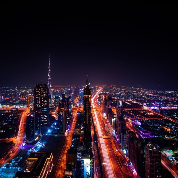 Dubai by Night