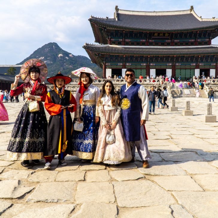 The Gyeongbokgung Palace in Seoul