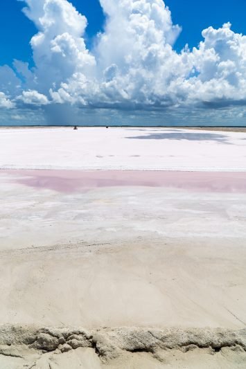 Las Coloradas Pink Lake