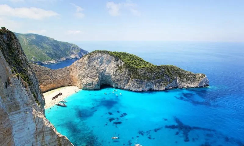 The beautiful beaches of Zakynthos